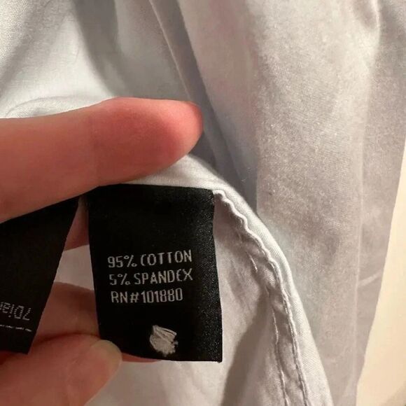 7 Diamonds Men’s Pale Blue Dress Work Button Down Long Sleeve Size xl - Picture 3 of 4